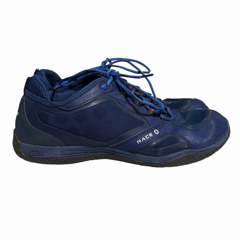 Gill Race Trainer Shoes Navy Blue Men's Size 11‎ US Sailing Boating